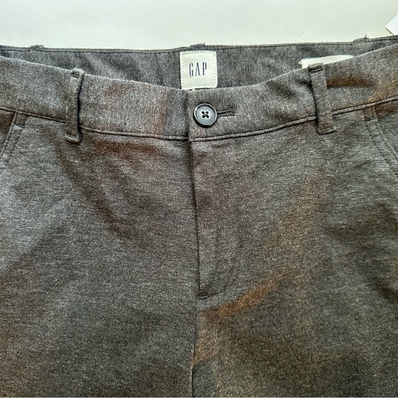 Gap Wide Leg Knit Pants in Dark Grey size 0P - Picture 4 of 10